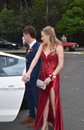Mermaid V-neck Satin Corset Prom Dresses With Appliques