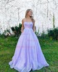 Ball Gown Sweetheart Tulle Floor-length Corset Prom Dresses