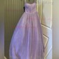 Ball Gown Sweetheart Tulle Floor-length Corset Prom Dresses