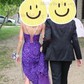 Mermaid V-neck Sparkly Velvet Sequin Prom Dresses With Fringe