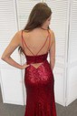 Mermaid Sweetheart Sparkly Sequin Prom Dresses