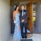 Sheath/Column V-neck Sparkly Sequin Prom Dresses