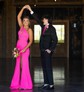 Trumpet/Mermaid One Shoulder Stretch Crepe Sweep Train Prom Dresses With Ruched