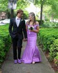 Trumpet/Mermaid Off-the-shoulder Stretch Crepe Sweep Train Prom Dresses