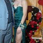 Sheath/Column Cowl Neck Silk-like Satin Floor-length Prom Dresses With Ruched