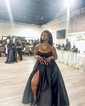 Ball Gown Strapless Satin Prom Dresses With Ruched