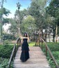 Ball Gown Square Neck Tulle Ruffle Tiered Prom Dresses