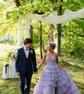 Ball Gown Strapless Tulle Ruffle Tiered Prom Dresses