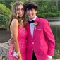Sheath/Column V-neck Sparkly Sequin Prom Dresses