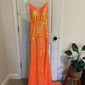 Sheath/Column V-neck Sparkly Sequin Prom Dresses