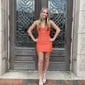Sparkly Cut Out Bodycon Strapless Beaded Homecoming Dresses
