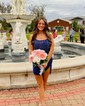 Sparkly Sequin Strapless Bodycon Beaded Homecoming Dresses