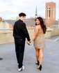 Sparkly Sequin Strapless Bodycon Beaded Homecoming Dresses