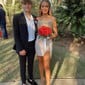 Sparkly Sequin Strapless Bodycon Beaded Homecoming Dresses