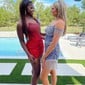 Sparkly Sequin Strapless Bodycon Beaded Homecoming Dresses