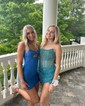 Sparkly Sequin Strapless Bodycon Beaded Homecoming Dresses