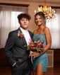 Sparkly Corset Strapless Sequin Bodycon Beaded Homecoming Dresses