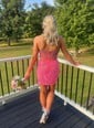 Sparkly Corset Strapless Sequin Bodycon Beaded Homecoming Dresses