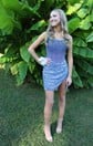 Sparkly Corset Strapless Sequin Bodycon Beaded Homecoming Dresses