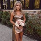 Corset Sweetheart Metallic Bodycon Homecoming Dresses