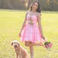 Cut Out Skater Sweetheart Satin Homecoming Dresses