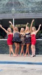 A-line Strapless Ruffle Tiered Cheetah Print Homecoming Dresses