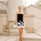 Strapless Velvet Bodycon 3D Floral Homecoming Dresses