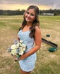 Elegant Daffodil Bodycon Lace Square Neck Homecoming Dresses