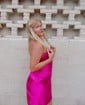 Cut Out Bodycon Satin Strapless Ruched Homecoming Dresses