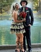 Backless Skater Halter Glitter Lace Tiered Homecoming Dresses