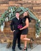 Sparkly Corset Bodycon V-neck Satin Beaded Homecoming Dresses