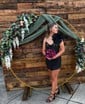 Sparkly Corset Bodycon V-neck Satin Beaded Homecoming Dresses