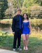 Corset Tight Scoop Neck Satin Appliques Homecoming Dresses