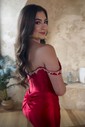 Corset Off-the-shoulder Satin Beaded Bodycon Homecoming Dresses