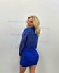 High Neck Lace Ruched Tight Long Sleeves Homecoming Dresses