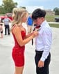 Corset Off-the-shoulder Lace Bodycon Homecoming Dresses