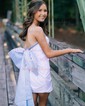 Trendy Strapless Bodycon Beaded Homecoming Dresses