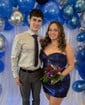 Sparkly Strapless Satin Bodycon Beaded Homecoming Dresses