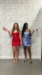 Corset Blue Bodycon Satin Ruched Homecoming Dresses