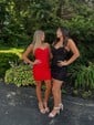 Corset Bodycon Strapless Appliques Homecoming Dresses