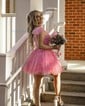 Sweet A-line Sweetheart Tulle Homecoming Dresses