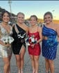Sparkly Black Sequin One Shoulder Cut Out Homecoming Dresses