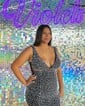 Beaded Bodycon V-neck Homecoming Dresses