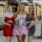 Cut Out Bodycon Satin Strapless Ruched Homecoming Dresses