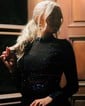 High Neck Bodycon Beaded Long Sleeves Homecoming Dresses