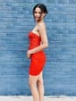 Corset Bodycon Strapless Lace Cut Out Homecoming Dresses