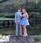 Corset Skater Tulle Appliques Tiered Homecoming Dresses