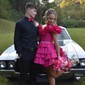 Corset Off-the-shoulder Taffeta Skater Tiered Homecoming Dresses
