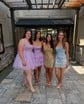 Sparkly Corset A-line Strapless Beaded Tiered Homecoming Dresses