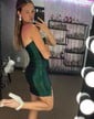 Corset Strapless Satin Beaded Bodycon Homecoming Dresses